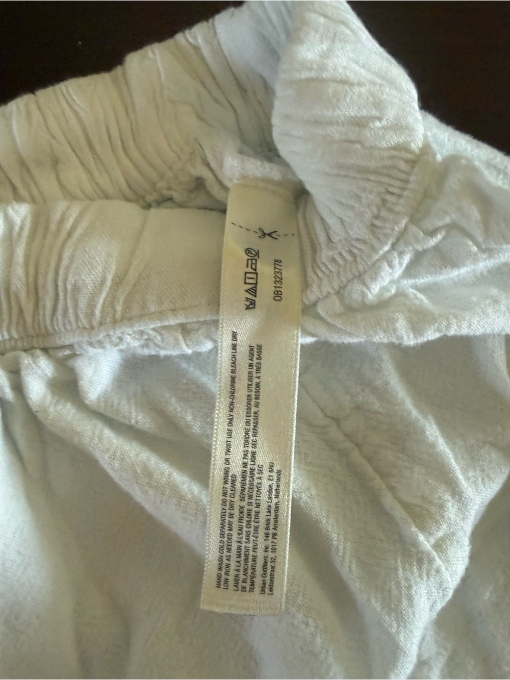 Free People Quinn Pants. 2 pairs ivory and charcoal combo XS - Picture 5 of 8
